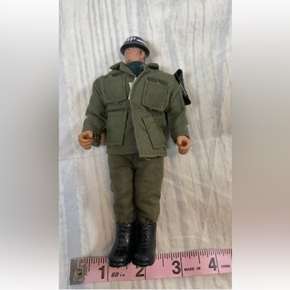 Vintage 2 action figure G.I. Joe soldiers of the World war army military green - Picture 10 of 15
